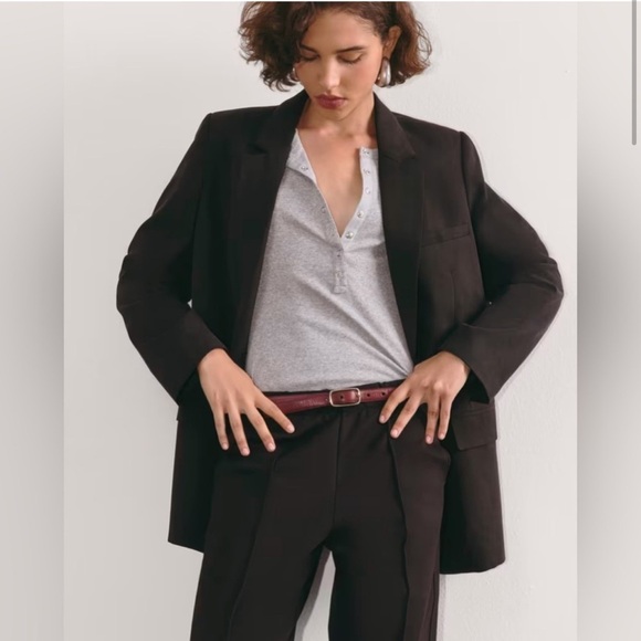 NWT Everlane The TENCELT Oversized Blazer - Picture 1 of 16